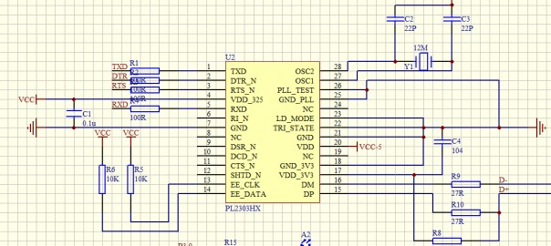 pl2303 转串口与 msp430 通信时遇到的问题